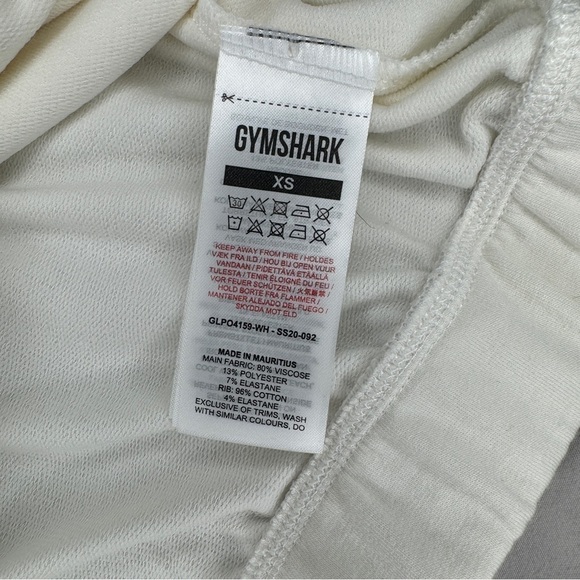 NWT White Gym Shark Pippa Training Pullover size XS - Picture 4 of 9